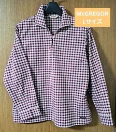 McGREGOR チェック柄 長袖シャツ Lサイズ
