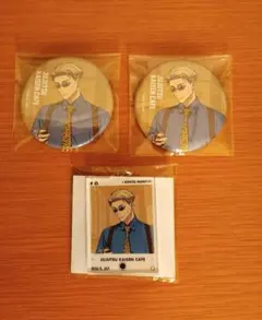 呪術廻戦 コラボ カフェ 特典 缶バッジ アクリルキーホルダー コースター 七海