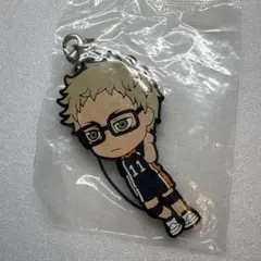 一番くじ ハイキュー!!～強敵激突！～　H賞烏野ラバーストラップ　月島蛍