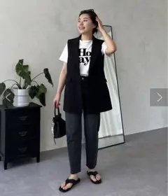 MOMO ストレッチテーパードデニム