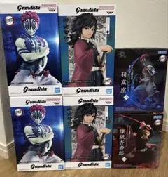 鬼滅の刃 冨岡義勇 猗窩座 煉獄杏寿郎 フィギュア 6体セット