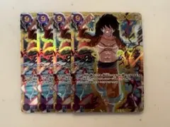 ワンピースカード モンキー・D・ルフィ SEC シークレット 紫 9コスト 4枚