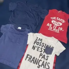 ベビー服 Tシャツ 4枚セット 90、95cm