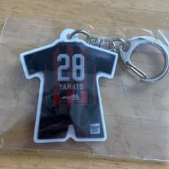 コンサドーレ札幌　岡田大和　ユニ型リフレクターキーホルダー　ガチャコン