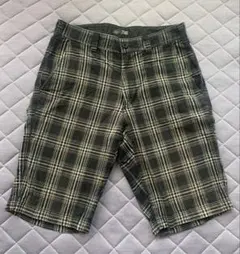 BEAMS ハーフパンツ チェック ブラック Sサイズのサムネイル
