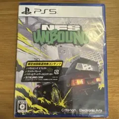 【新品未開封】PS5 Need for Speed Unbound