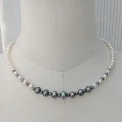 【大特価】 淡水パール ネックレス 約2〜6mm 39cm 真鍮 入学式 卒業式