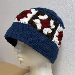 バケハ バケットハット クラッシャーハット クロシェハット ハンドメイド 編み物