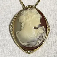 ヴィンテージカメオネックレス