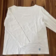 M*a様 ORCIVAL L/S 7部丈カットソー バスクシャツ サイズ2白