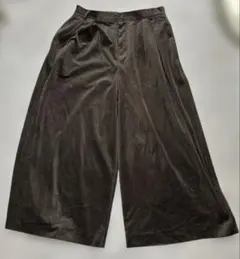 ワイドパンツ ガウチョ　コージュロイ