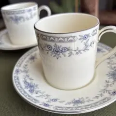 MINTON ミントン ベルミード ペア カップ＆ソーサー デミカップ