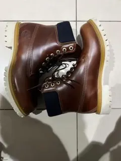 美品Timberland premium6インチブーツ リッチレザー