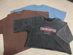 SPRAYPREMIUM ピグメント TシャツAZULBYMOUSSY 半袖T