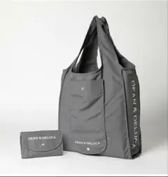 DEAN & DELUCA ショッピングバッグ チャコールグレー