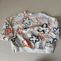 BREEZE 花柄 トレーナー 裏起毛 サイズ90 新品未使用