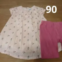 GAP女の子　半袖ワンピース　90　春夏　まとめ売り