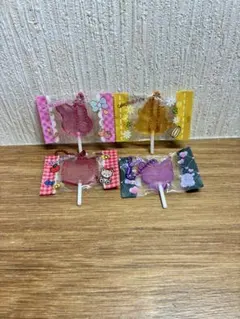 サンリオキャラクターズ　キャンディチャームズ　4点セット売り