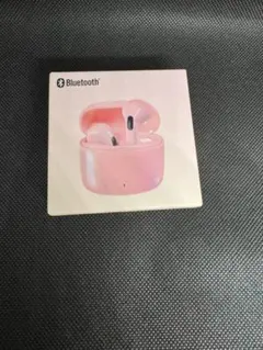 Bluetooth ワイヤレスイヤホン ピンク