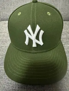 59FIFTY オリーブグリーン キャップ 7 1/8