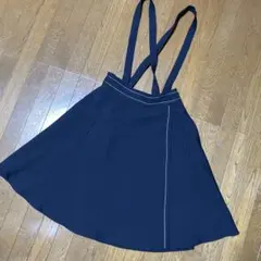フレアスカート　サスペンダー付きのサムネイル