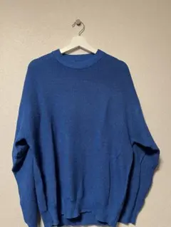 ローソンニット青色 LAWSON