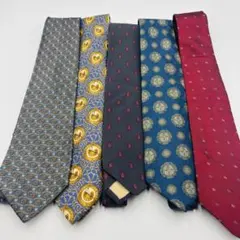 Christian Dior クリスチャンディオール ネクタイ 5点セット 古着