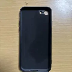 【良品】スマホケースiPhoneSE2,3用/TPUシリコン/カバーフィルム付