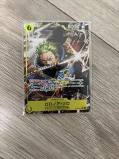 ワンピースカード　スタートデッキエッグヘッド　ロロノア・ゾロ　パラレル