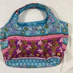 エコバッグ サブ 大型 まち 折りたたみ 軽量 薄手 ハワイ 花 ハンドメイド エコバッグ サブ 大型 まち 折りたたみ 軽量 薄手 ハワイ 花