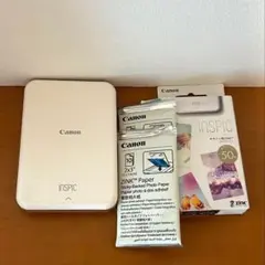 Canon inSPIC ピンク 本体 + ZINKペーパー50枚 - メルカリ