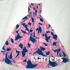 Mariees　フラダンス　タヒチアン　楽屋着　ムームー　ベアトップワンピースのサムネイル