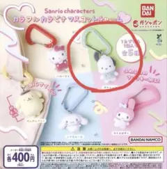 Sanrio カラフルカラナビマスコットチャーム