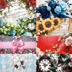 [デ1463] mint様 デザインペーパー デ1463] mint様 デザインペーパー