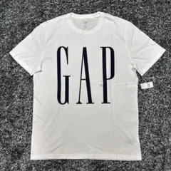 【新品未使用】GAP ギャップ ビッグロゴ Tシャツ 白 L オーバーサイズのサムネイル