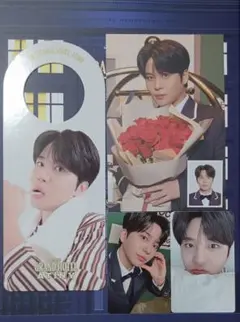 ジョンホ ATEEZ 6期 メンバーシップキット トレカ他5点