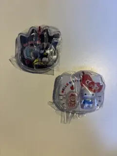 サンリオキャラクターズ パッケージチャーム　 バツ丸・ハローキティ