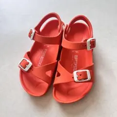 BIRKENSTOCK キッズ サンダル オレンジのサムネイル