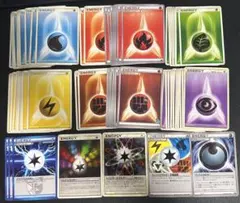 ポケカ 古めの 基本エネルギー 各 12枚 おまけ セット まとめ売り