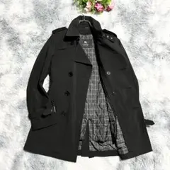 2025年最新】BURBERRY BLACK LABEL メンズ トレンチコートの人気
