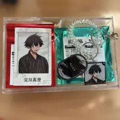 桃源暗鬼 ×極楽湯 コラボ浴衣ver ロッカー風キーホルダー淀川真澄　おまけ付き