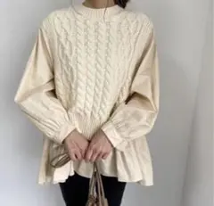 Lauleaアランニットベスト