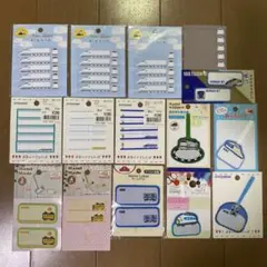 新幹線　電車　ネームラベル　ワッペン　あっぷりけ　アイロン　新品未使用　おまとめ