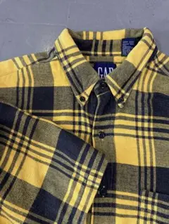 90s OLD GAP タータンチェック 古着 L ヴィンテージ