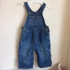 GAP オーバーオール デニム 股ホック