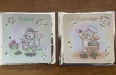 東京ディズニーシー　ランダムコースター２枚セット　クッキーアン&ジェラトーニ