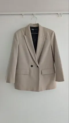 ZARA ダブルブレスト仕様オーバーサイズブレザー