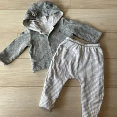 美品 Baby GAP フード付きパーカーとパンツ セット