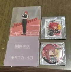 マキマ チェンソーマン 特典 缶バッジ アクリルキーホルダー