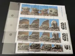 STAR WARS マンダロリアン グローグー 証明写真風ステッカー 3枚セット